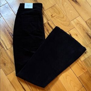 Jelly Jeans Black Boot-Cut Corduroy Pants Size 11
